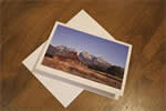 Single Custom Notecard with Envelope in Clear Sleeve